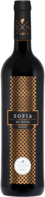 31,95 € Spedizione Gratuita | Vino rosso Bodega de Moya Sofía Crianza D.O. Utiel-Requena Comunità Valenciana Spagna Cabernet Sauvignon, Bobal Bottiglia 75 cl