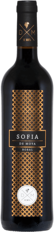 31,95 € Spedizione Gratuita | Vino rosso Bodega de Moya Sofía Crianza D.O. Utiel-Requena Comunità Valenciana Spagna Cabernet Sauvignon, Bobal Bottiglia 75 cl