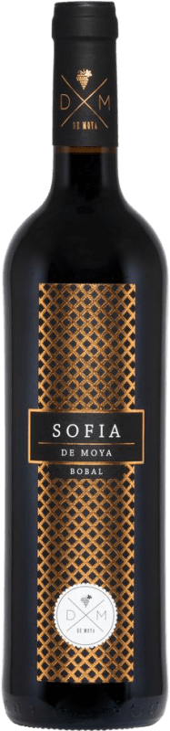 19,95 € Envío gratis | Vino tinto Bodega de Moya Sofía Crianza D.O. Utiel-Requena Comunidad Valenciana España Cabernet Sauvignon, Bobal Botella 75 cl
