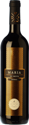 10,95 € 免费送货 | 红酒 Bodega de Moya María 岁 D.O. Utiel-Requena 巴伦西亚社区 西班牙 Merlot, Bobal 瓶子 75 cl