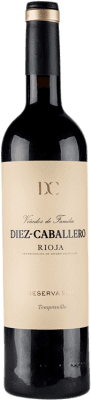 17,95 € Бесплатная доставка | Красное вино Diez-Caballero Резерва D.O.Ca. Rioja Ла-Риоха Испания Tempranillo — Темпранильо 75 cl