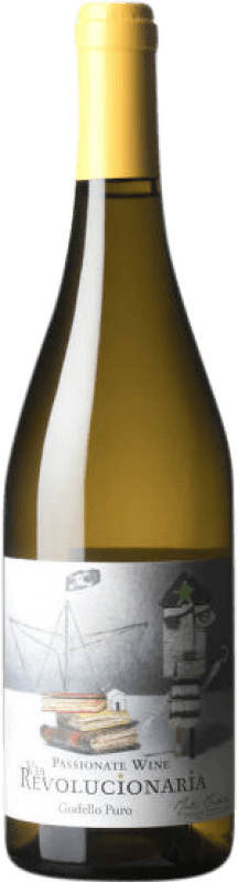14,95 € Envío gratis | Vino blanco O Morto Vía Revolucionaria Puro D.O. Ribeiro Galicia España Godello Botella 75 cl