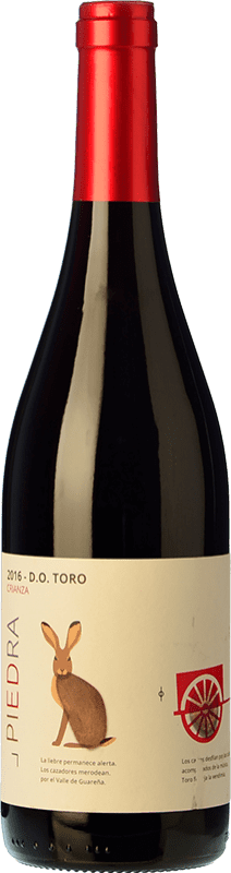 17,95 € Free Shipping | Red wine Estancia Piedra Aged D.O. Toro Castilla y León Spain Tempranillo, Grenache Bottle 75 cl