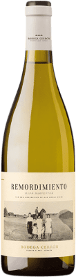 9,95 € Spedizione Gratuita | Vino bianco Cerrón Remordimiento blanco D.O. Jumilla Regione di Murcia Spagna Chardonnay Bottiglia 75 cl