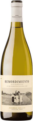 16,95 € Spedizione Gratuita | Vino Bianco Cerrón Remordimiento D.O. Jumilla Regione di Murcia Spagna Chardonnay Eco — Biologico 75 cl