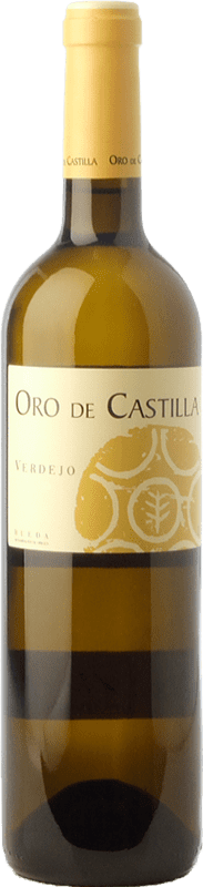 6,95 € Envoi gratuit | Vin blanc Hnos. del Villar Oro de Castilla D.O. Rueda Castille et Leon Espagne Verdejo Bouteille 75 cl