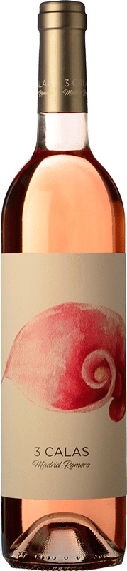 7,95 € Envio grátis | Vinho Rosé Madrid Romero 3 Calas D.O. Jumilla Castela-Mancha Espanha Garnacha — Grenache, Monastrell Garrafa 75 cl