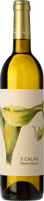 7,95 € 免费送货 | 白酒 Madrid Romero 3 Calas Blanco D.O. Jumilla 卡斯蒂利亚 - 拉曼恰 西班牙 Macabeo, Sauvignon White 瓶子 75 cl