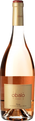 11,95 € Envio grátis | Vinho rosé Obalo Rosado D.O.Ca. Rioja La Rioja Espanha Tempranillo Garrafa 75 cl