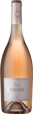 11,95 € 免费送货 | 玫瑰酒 Obalo Rosado D.O.Ca. Rioja 拉里奥哈 西班牙 Tempranillo 瓶子 75 cl