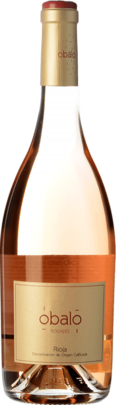 8,95 € Free Shipping | Rosé wine Obalo Rosado D.O.Ca. Rioja The Rioja Spain Tempranillo Bottle 75 cl