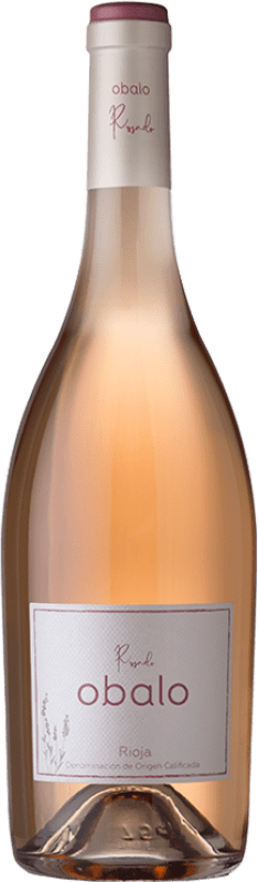 11,95 € Free Shipping | Rosé wine Obalo Rosado D.O.Ca. Rioja The Rioja Spain Tempranillo Bottle 75 cl