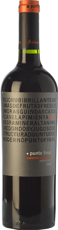 10,95 € Envío gratis | Vino tinto Renacer Punto Final Roble I.G. Mendoza Luján de Cuyo Argentina Cabernet Sauvignon Botella 75 cl