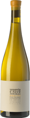 25,95 € Envío gratis | Vino blanco Albamar 69 Crianza D.O. Rías Baixas Galicia España Albariño Botella 75 cl