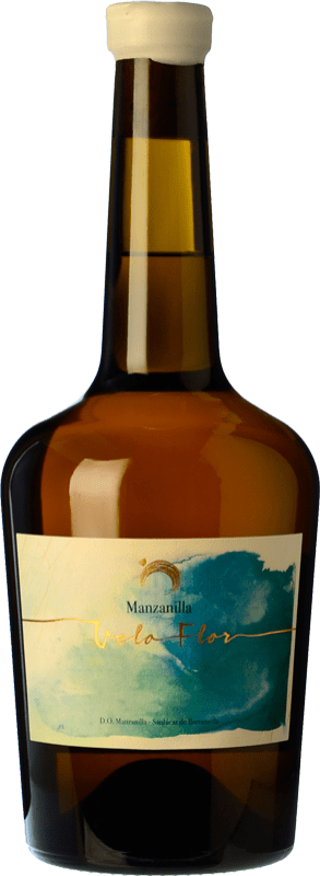 32,95 € Бесплатная доставка | Крепленое вино Alonso Velo Flor D.O. Manzanilla-Sanlúcar de Barrameda Санлукар-де-Баррамеда Испания Palomino Fino бутылка Магнум 1,5 L