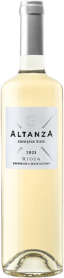 8,95 € Free Shipping | White wine Altanza Blanco D.O.Ca. Rioja The Rioja Spain Viura, Sauvignon White Bottle 75 cl
