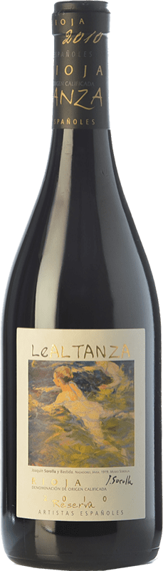 37,95 € Free Shipping | Red wine Altanza Lealtanza Colección Sorolla Reserve D.O.Ca. Rioja The Rioja Spain Tempranillo Bottle 75 cl