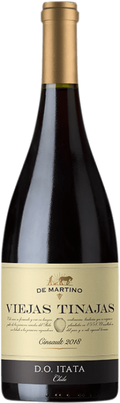 29,95 € Envio grátis | Vinho tinto De Martino Viejas Tinajas I.G. Valle del Itata Vale do Itata Chile Cinsault Garrafa 75 cl