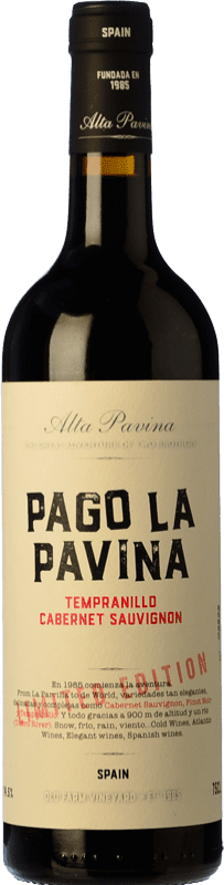 18,95 € Kostenloser Versand | Rotwein Alta Pavina Pago La Pavina Crianza — Kurze Fassreifung I.G.P. Vino de la Tierra de Castilla y León Kastilien und León Spanien Tempranillo, Cabernet Sauvignon 75 cl