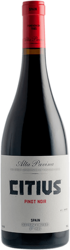 32,95 € Kostenloser Versand | Rotwein Alta Pavina Citius Alterung I.G.P. Vino de la Tierra de Castilla y León Kastilien und León Spanien Spätburgunder Flasche 75 cl