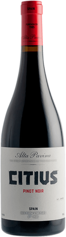 39,95 € Kostenloser Versand | Rotwein Alta Pavina Citius Crianza — Kurze Fassreifung I.G.P. Vino de la Tierra de Castilla y León Kastilien und León Spanien Pinot Noir — Spätburgunder 75 cl