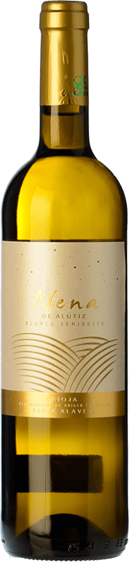 5,95 € 送料無料 | 白ワイン Alútiz Nena セミドライ セミスイート D.O.Ca. Rioja ラ・リオハ スペイン Viura, Tempranillo White ボトル 75 cl
