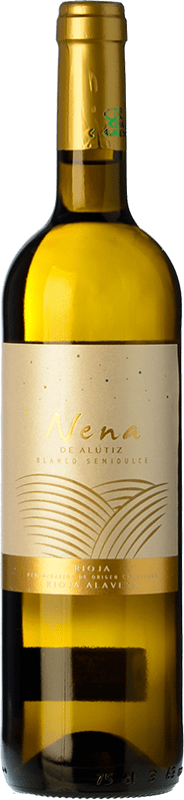 5,95 € Free Shipping | White Wine Alútiz Nena Semiseco — Semi Dry D.O.Ca. Rioja The Rioja Spain Tempranillo, Viura 75 cl