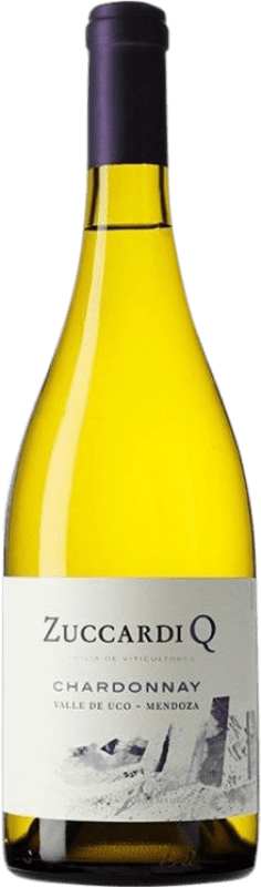 33,95 € Бесплатная доставка | Белое вино Zuccardi Serie Q I.G. Valle de Uco Мендоса Аргентина Chardonnay бутылка 75 cl