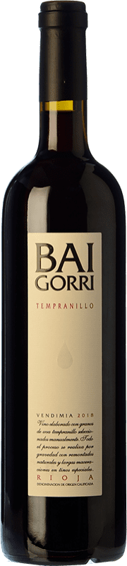 9,95 € 免费送货 | 红酒 Baigorri 橡木 D.O.Ca. Rioja 拉里奥哈 西班牙 Tempranillo 瓶子 75 cl
