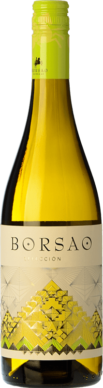 6,95 € Free Shipping | White wine Borsao Blanco Selección Crianza D.O. Campo de Borja Spain Macabeo, Chardonnay Bottle 75 cl