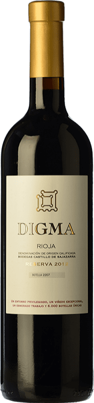 47,95 € 免费送货 | 红酒 Castillo de Sajazarra Digma 预订 D.O.Ca. Rioja 拉里奥哈 西班牙 Tempranillo 瓶子 75 cl