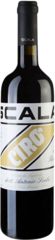 16,95 € Envío gratis | Vino tinto Scala Luigi Rosso Classico Superiore Reserva D.O.C. Cirò Calabria Italia Gaglioppo Botella 75 cl