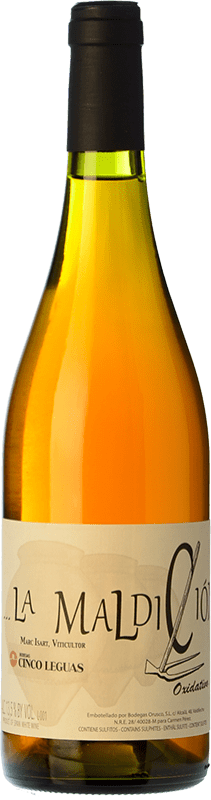 14,95 € Бесплатная доставка | Белое вино Cinco Leguas La Maldición Oxidativo старения D.O. Vinos de Madrid Сообщество Мадрида Испания Torrontés, Malvar бутылка 75 cl
