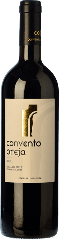 17,95 € Envio grátis | Vinho tinto Convento de Oreja Crianza D.O. Ribera del Duero Castela e Leão Espanha Tempranillo Garrafa 75 cl