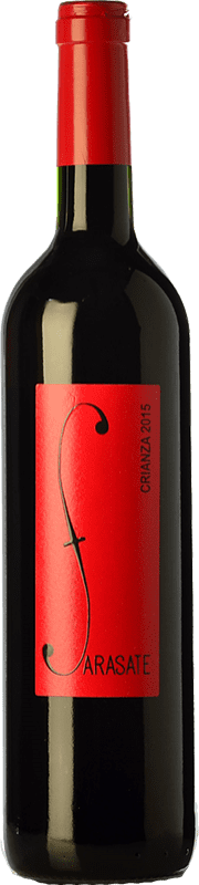 5,95 € Envio grátis | Vinho tinto Corellanas Sarasate Crianza D.O. Navarra Navarra Espanha Tempranillo, Merlot, Syrah Garrafa 75 cl