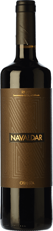 13,95 € Envío gratis | Vino tinto La Mateo Navaldar Crianza D.O.Ca. Rioja La Rioja España Tempranillo, Garnacha, Graciano, Mazuelo Botella 75 cl
