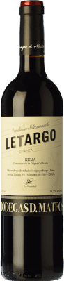 10,95 € Envío gratis | Vino tinto La Mateo Letargo Crianza D.O.Ca. Rioja La Rioja España Tempranillo, Garnacha, Graciano Botella 75 cl