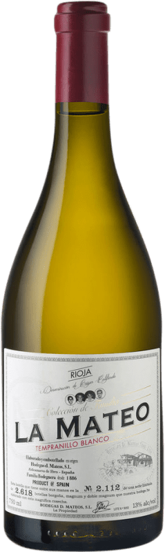 21,95 € Spedizione Gratuita | Vino Bianco La Mateo Fermentato in Botte D.O.Ca. Rioja La Rioja Spagna Tempranillo 75 cl