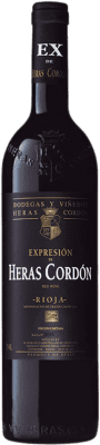 36,95 € 免费送货 | 红酒 Heras Cordón Expresión D.O.Ca. Rioja 拉里奥哈 西班牙 Tempranillo 瓶子 75 cl
