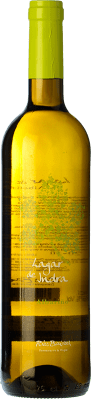 11,95 € Envio grátis | Vinho Branco Familia Chávarri Lagar de Indra Crianza D.O. Rías Baixas Galiza Espanha Albariño — Albarinho 75 cl