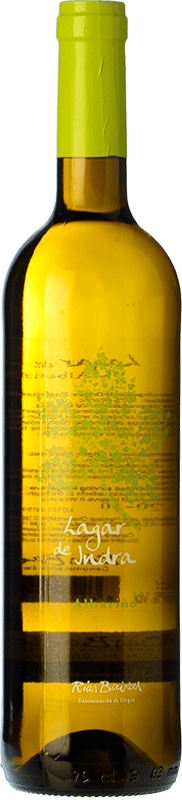 11,95 € Бесплатная доставка | Белое вино Familia Chávarri Lagar de Indra Blanco старения D.O. Rías Baixas Галисия Испания Albariño бутылка 75 cl