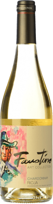 12,95 € 送料無料 | 白ワイン Faustino Art Collection D.O.Ca. Rioja ラ・リオハ スペイン Chardonnay ボトル 75 cl