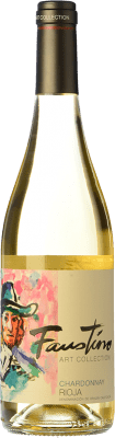 16,95 € Kostenloser Versand | Weißwein Faustino Art Collection — Kollektion D.O.Ca. Rioja La Rioja Spanien Chardonnay 75 cl