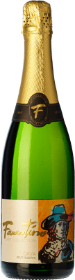 18,95 € 免费送货 | 白起泡酒 Faustino Art Collection 香槟 预订 D.O. Cava 西班牙 Macabeo, Chardonnay 瓶子 75 cl