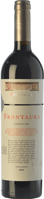 21,95 € Kostenloser Versand | Rotwein Frontaura Alterung D.O. Toro Kastilien und León Spanien Tinta de Toro Flasche 75 cl