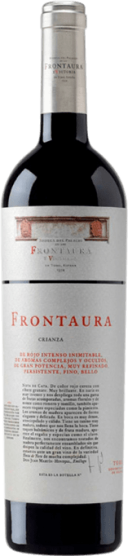 22,95 € Envio grátis | Vinho Tinto Frontaura & Victoria Crianza D.O. Toro Castela e Leão Espanha Tinta de Toro 75 cl