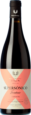 32,95 € Kostenloser Versand | Rotwein Frontonio Supersónico Eiche I.G.P. Vino de la Tierra de Valdejalón Spanien Grenache Flasche 75 cl