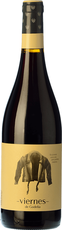 10,95 € Free Shipping | Red wine Godelia Viernes Young D.O. Bierzo Castilla y León Spain Mencía Bottle 75 cl