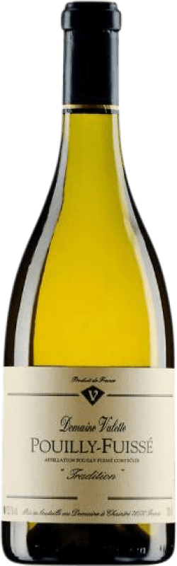 52,95 € 免费送货 | 白葡萄酒 Valette 传统 A.O.C. Pouilly-Fuissé 勃艮第 法国 Chardonnay — 莎当妮 Eco — 生态 有机 天然 75 cl