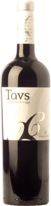 9,95 € Free Shipping | Red wine Hacienda del Carche Tavs Selección Oak D.O. Jumilla Castilla la Mancha Spain Syrah, Cabernet Sauvignon, Monastrell Bottle 75 cl